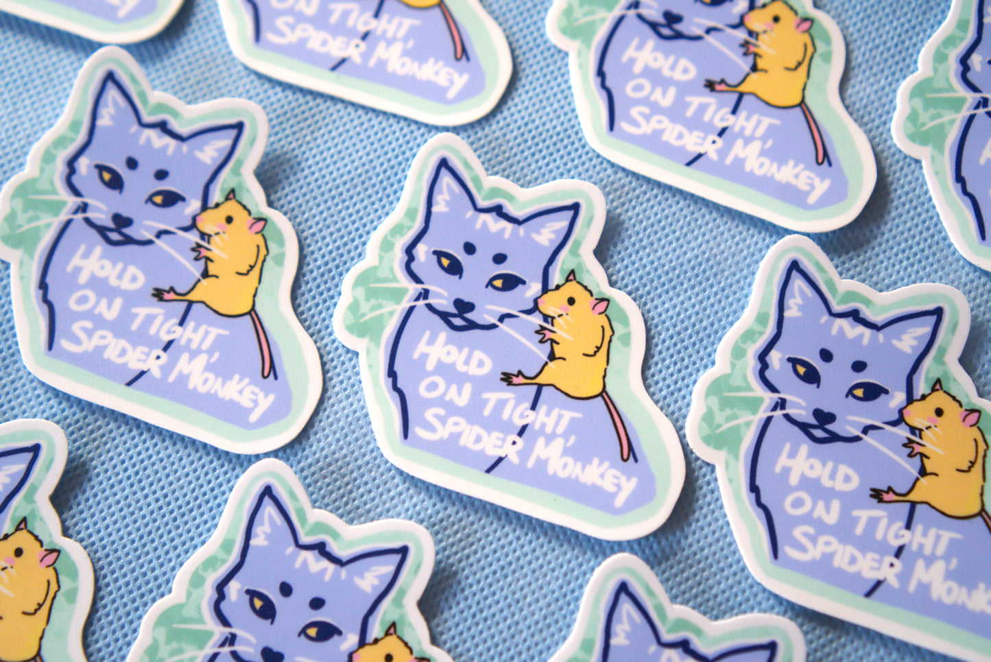 Litter Box Saga Waterproof Vinyl Cat Stickers