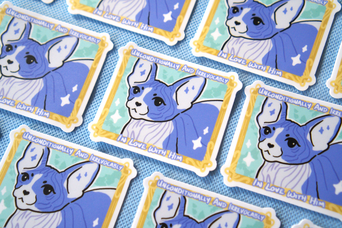 Litter Box Saga Waterproof Vinyl Cat Stickers