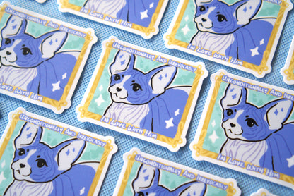 Litter Box Saga Waterproof Vinyl Cat Stickers