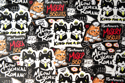 Misery Biscuits Cat Sticker