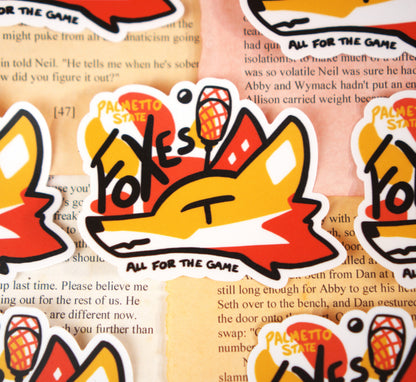 AFTG Waterproof Vinyl Stickers| Foxes | Neil | Kevin