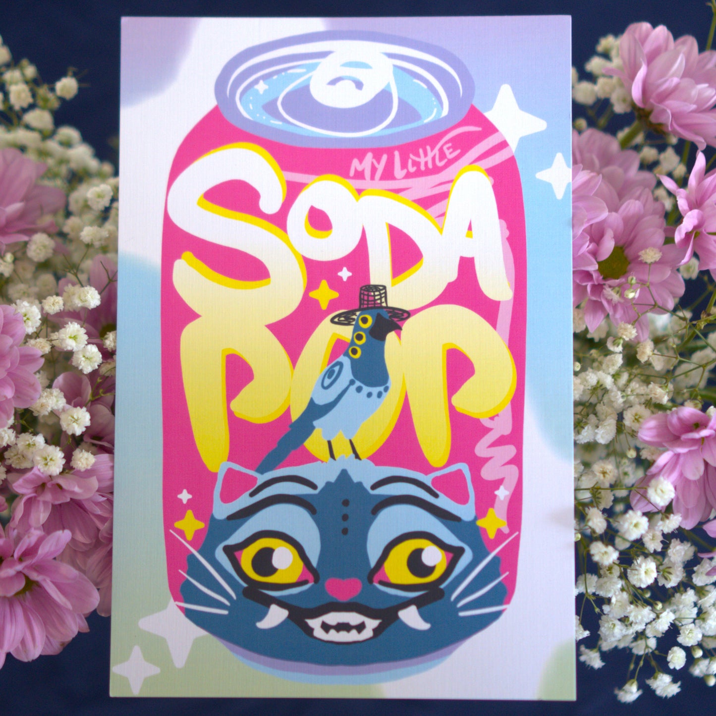 Soda Pop 6x9 Linen Art Print