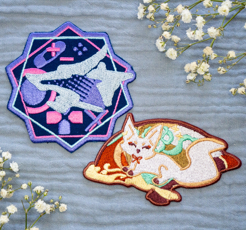 Fennec Fox Embroidery Patch