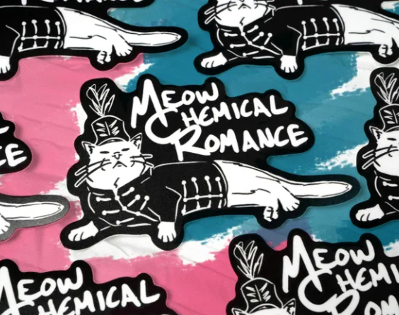 Cat Parade Sticker