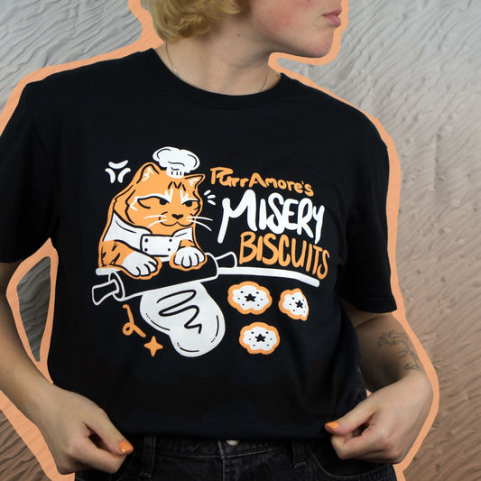 Misery Biscuits Unisex Tee