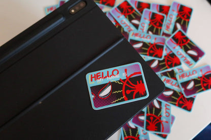 HELLO My Name Is Stickers