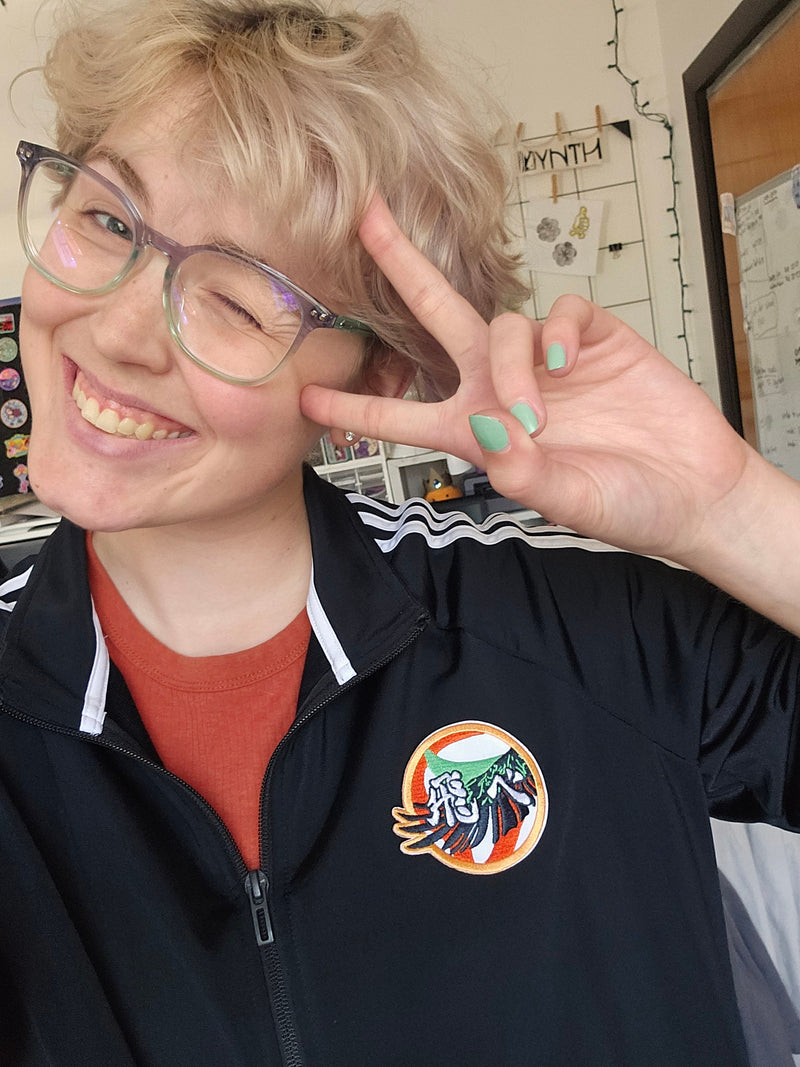 FLY Volleyball Patch