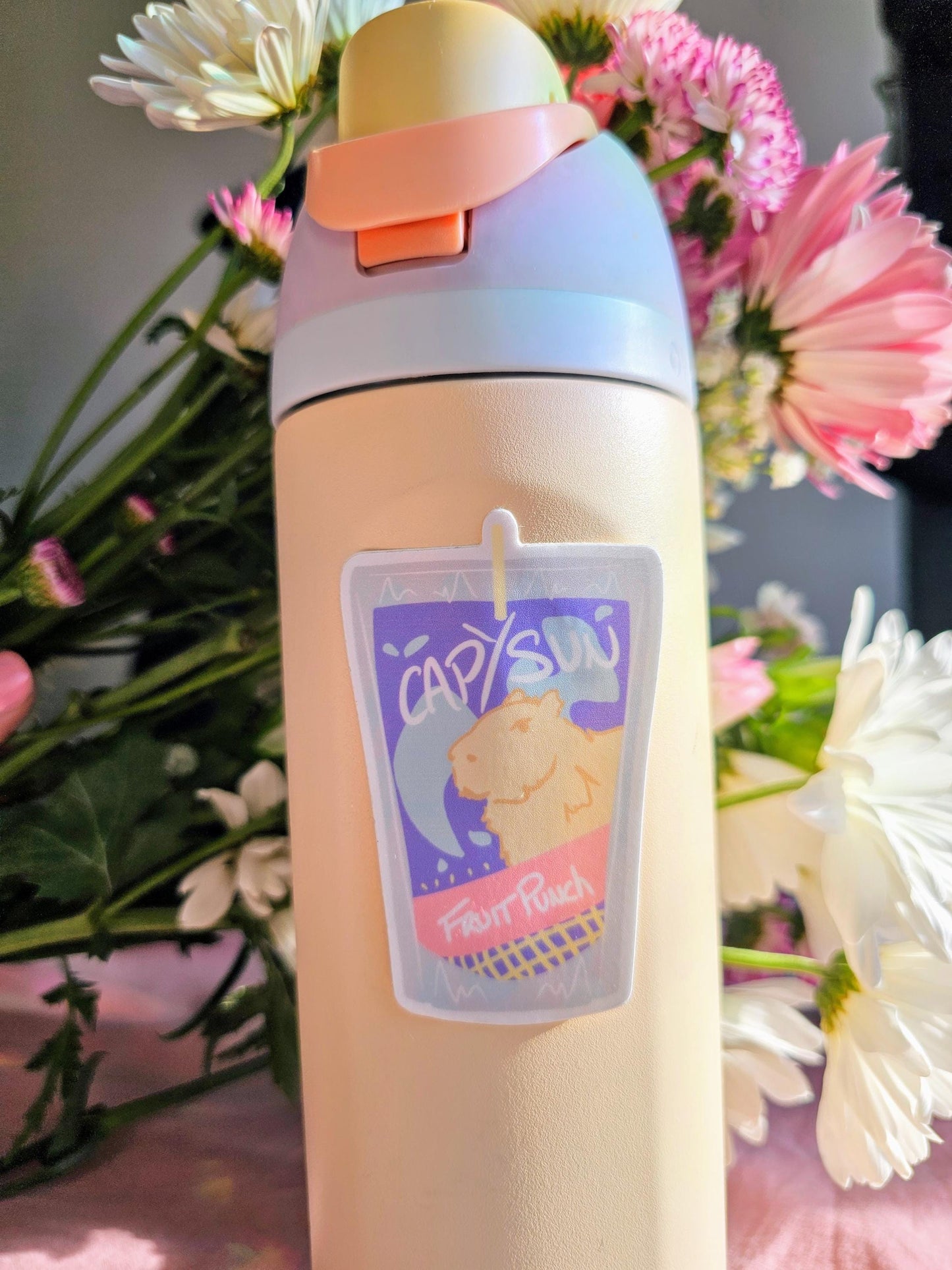 CapySun Capybara Sticker