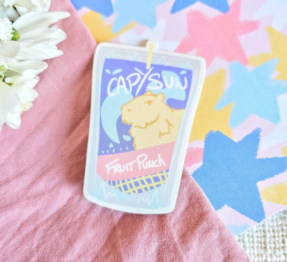 CapySun Capybara Sticker