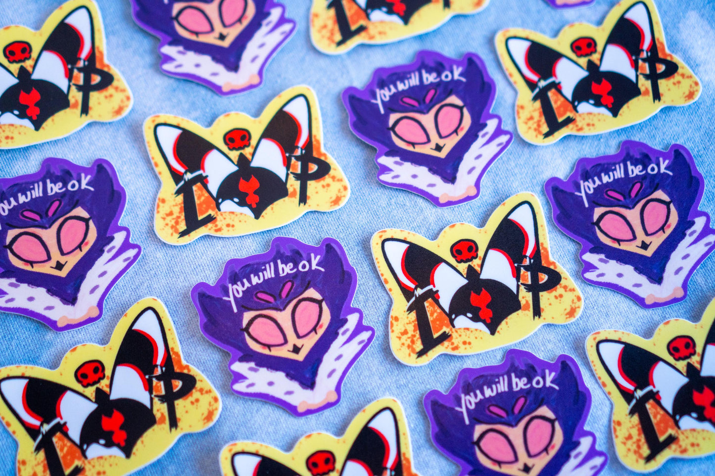 IMP and You Will Be Okay Stickers