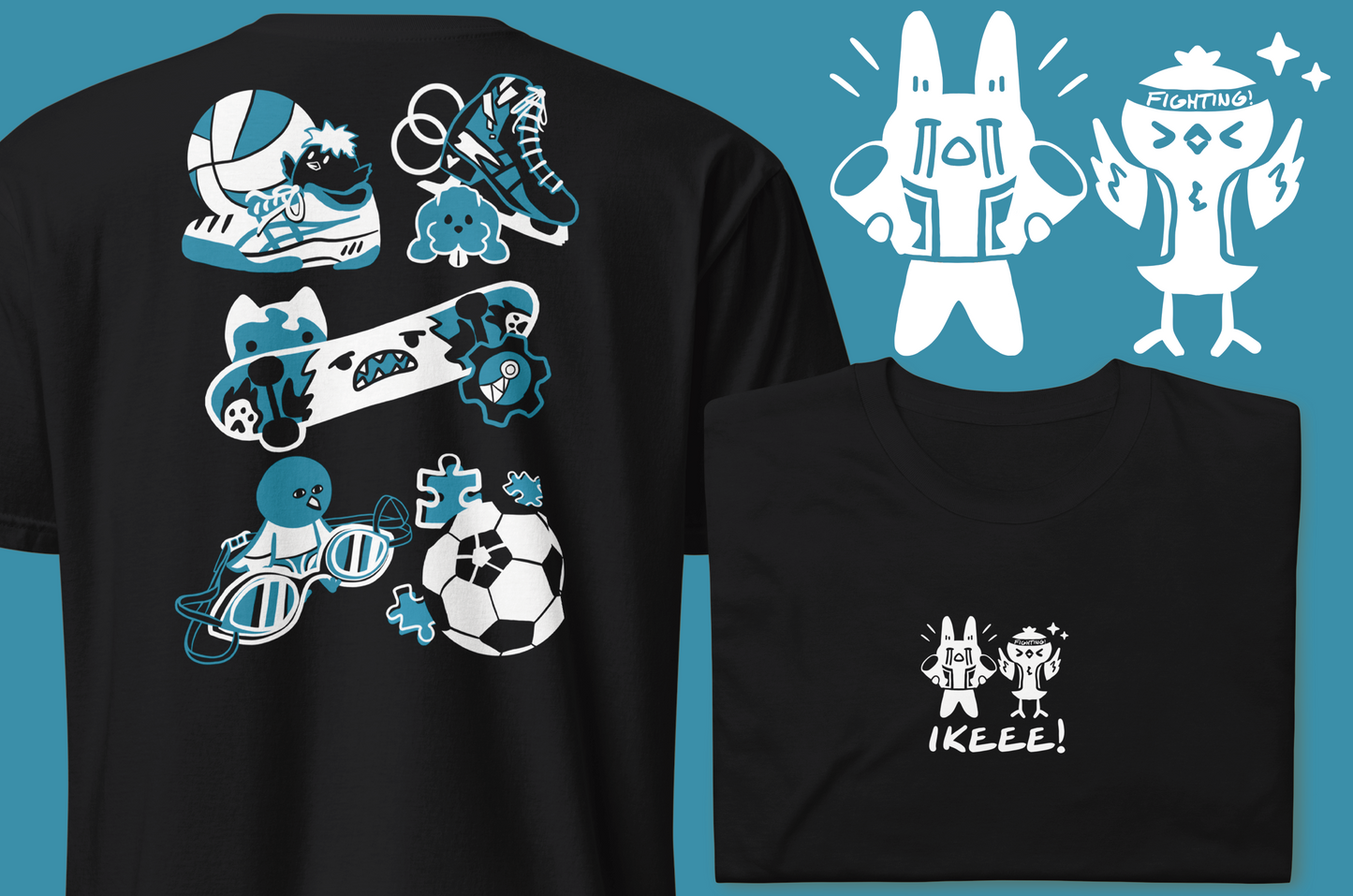 For the Love of Sports (Anime) Fan Tee